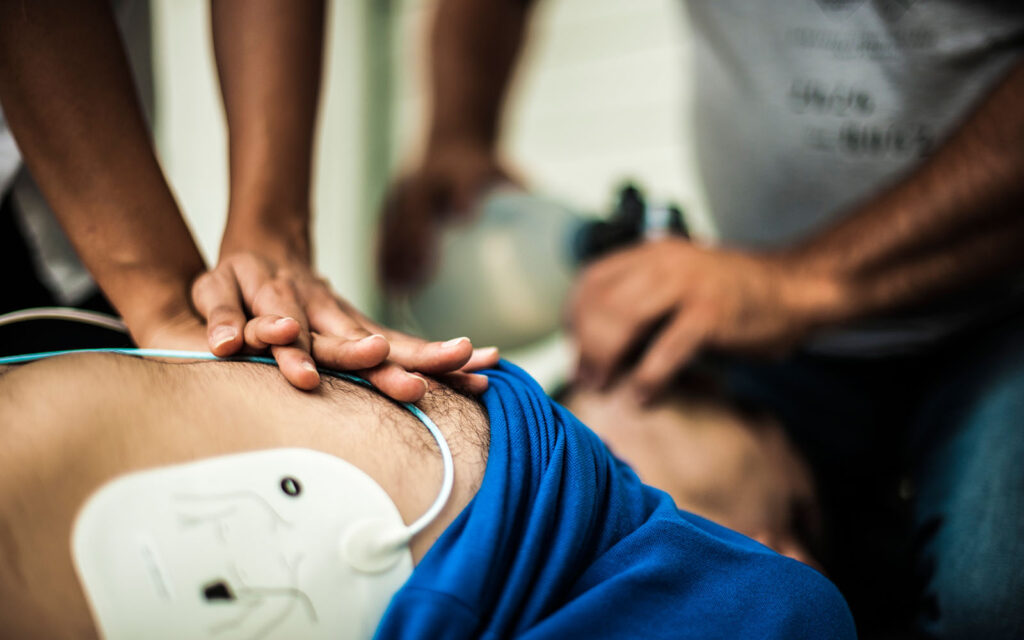 Saving lives with AED and CPR techniques